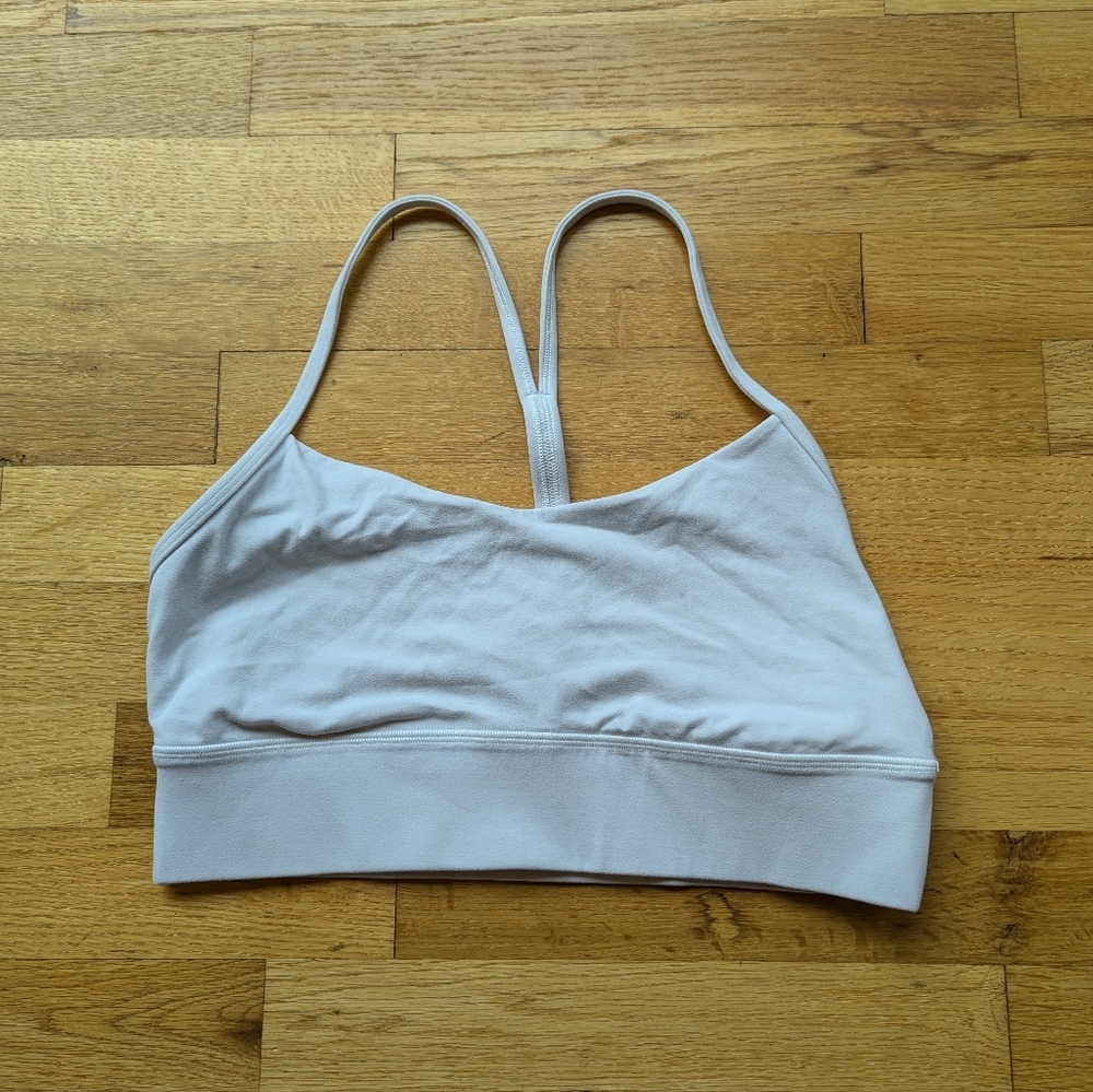 Lululemon White Sports Bra
